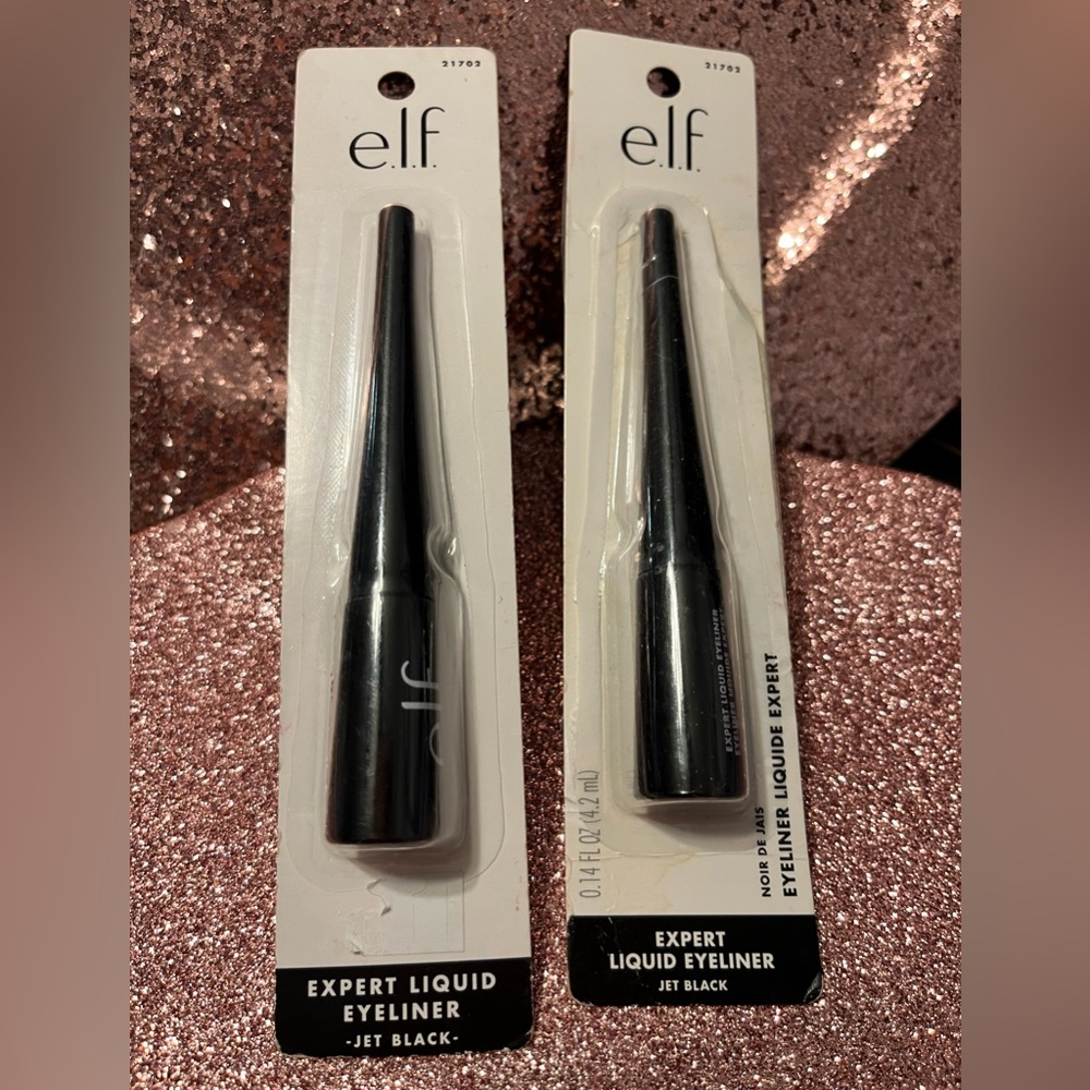 ELF EXPERT LIQUID EYELINER (JET BLACK) SET OF 2‎